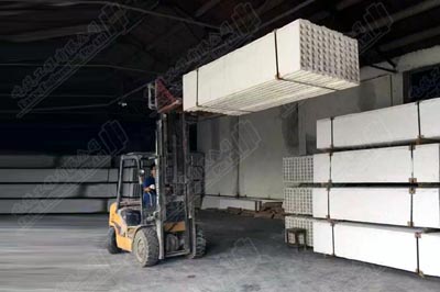 Lightweight GGBS hollow panel